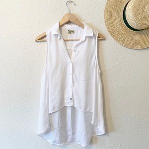 Show Me Your MuMu white button down top.